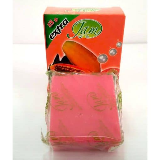 Extra Jam Papaya Gluta Collagen Soap – Whitening & Brightening Bar