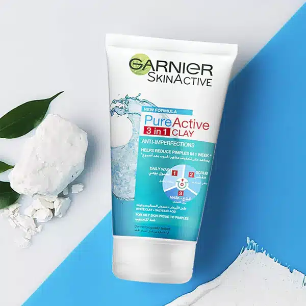 Garnier 3-in-1 Face Scrub and Mask