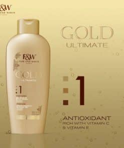 Fair & White Argan Radiance Shower Gel Gold 1