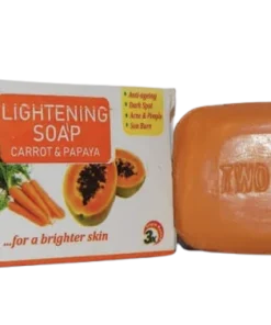 Two Tigers Lightening Soap With Carrot and Papaya