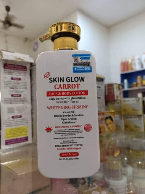 BGV Skin Glow Carrot Face & Body Lotion