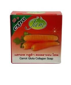 Jam Extra Carrot Gluta Collagen Soap