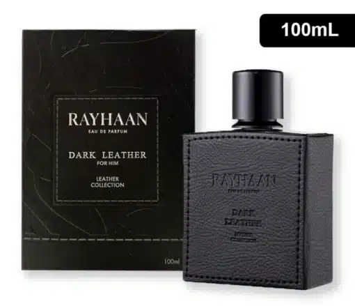 Rayhaan Dark Leather Eau de Parfum 100ml For Him