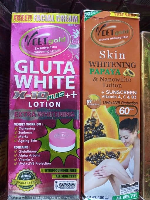 Veet Gold Gluta White Extra Whitening Body Lotion