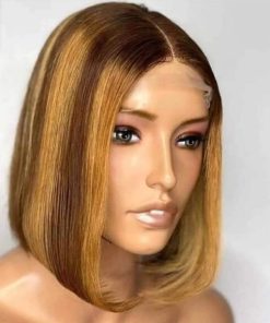 10 inches factory wig with 4×4 closure