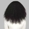 10A Afro Kinky Curly Lace Front Human Hair Wig – Pre Plucked Remy Hair