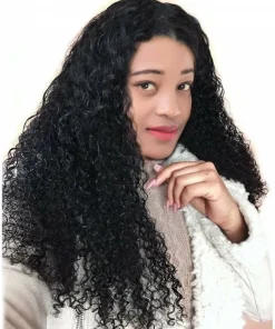 10A Lace Front Human Hair Wig – Water Wave Remy Hair