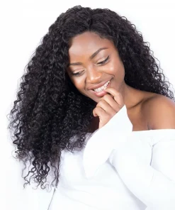 10A Lace Front Human Hair Wig – Brazilian Curly Hair