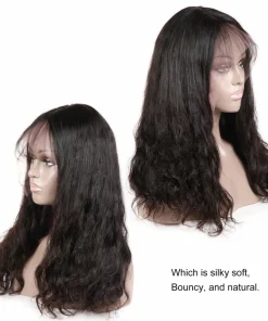 10A Lace Front Human Hair Wig with Baby Hair – Natural Wave Remy Hair