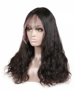 10A Lace Front Human Hair Wig with Baby Hair – Natural Wave Remy Hair