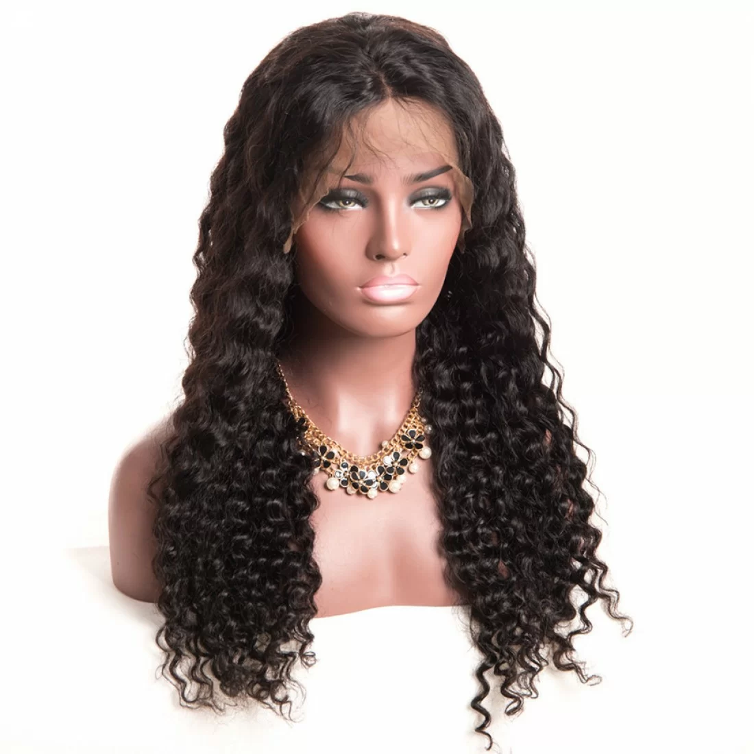 10A Lace Front Deep Wave Human Hair Wig