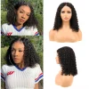 13x4 Lace Front Bob Wig Human Hair Deep Wave