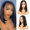 13x4 Lace Front Bob Wig Human Hair Straight