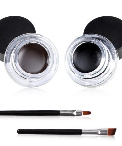 2-in-1 Black and Brown Gel Eyeliner Set