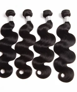 4 Bundles Virgin Hair Body Wave 100% Human Hair Extensions