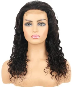 4X4 Brazilian Lace Front Human Hair Wig – Remy Hair, Full End, Straight