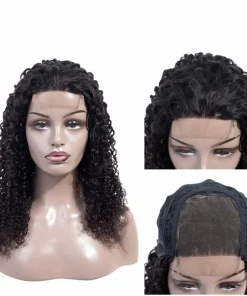 4x4 Lace Front Human Hair Wig Deep Curly