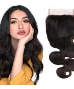 4x4 Remy Hair Lace Closure – Body Wave 8–20 Inch