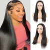 4x6 Lace Closure Human Hair Wigs Straight