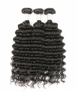 Brazilian Virgin Hair Deep Wave with Lace Frontal