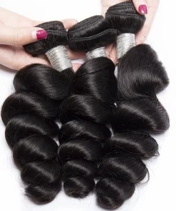 Brazilian Virgin Hair Loose Wave 3 Bundles Deal