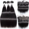 Brazilian Virgin Hair Silky Straight with Lace Frontal