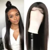Front Lace Human Hair Wigs Silky Straight