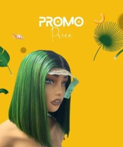 10 Inches Donor Bone Straight Hair 200g with 2×4 Closure