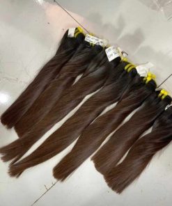 SDD Donor Bone Straight Hair Brown Tip 200g