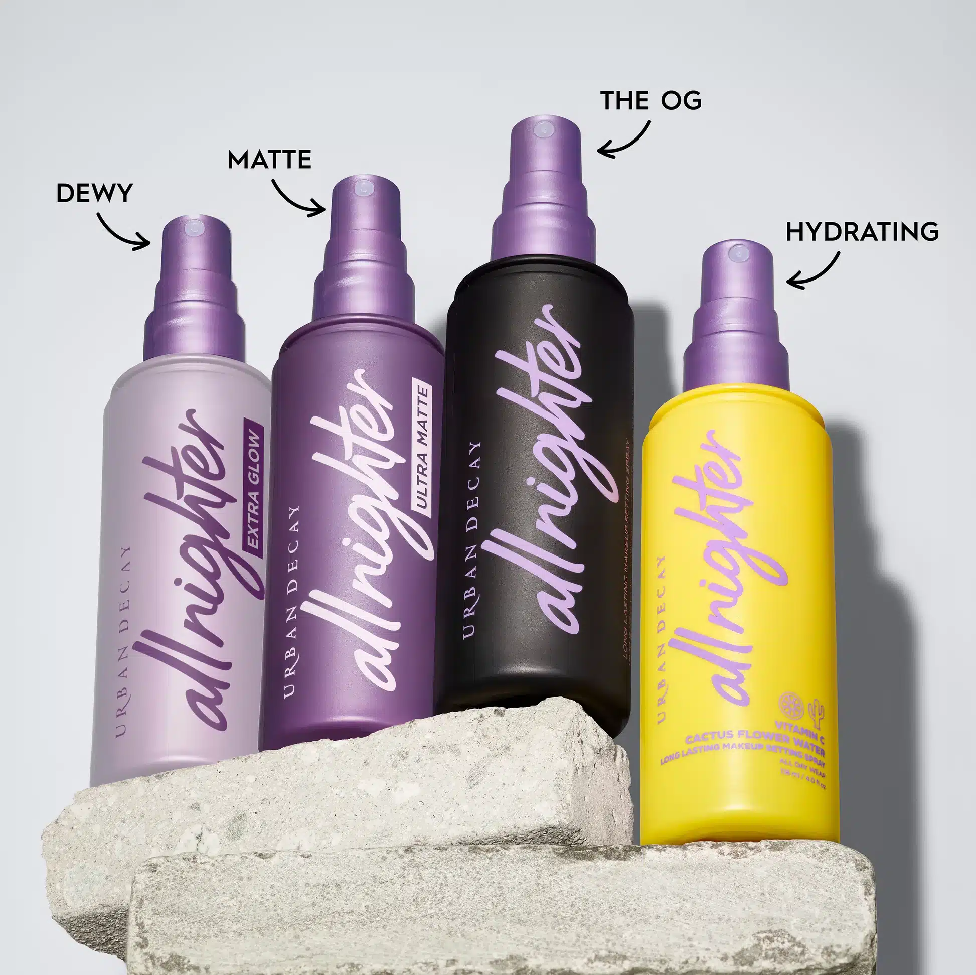 Urban Decay All Nighter Waterproof Makeup Setting Spray Kaolin Clay