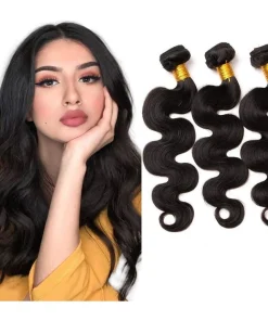 Brazilian Remy Hair Body Wave Natural Black