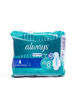 Always Ultra Thin With Wings Extra Long x7