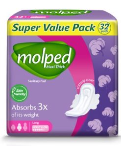 Molped Sanitary Pad Maxi Thick Long x32