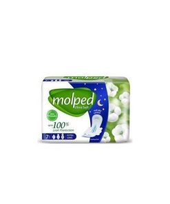 Molped Sanitary Pad Ultra Soft Extra Long x7