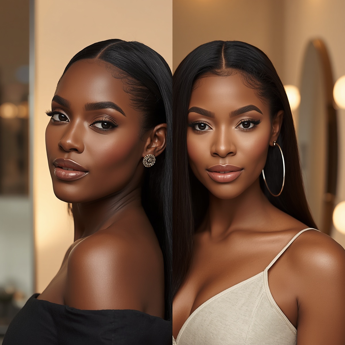 No-Glue Wigs vs. Glue-In Wigs: Which is Right for You? (Complete Guide for Nigerians & West Africans)